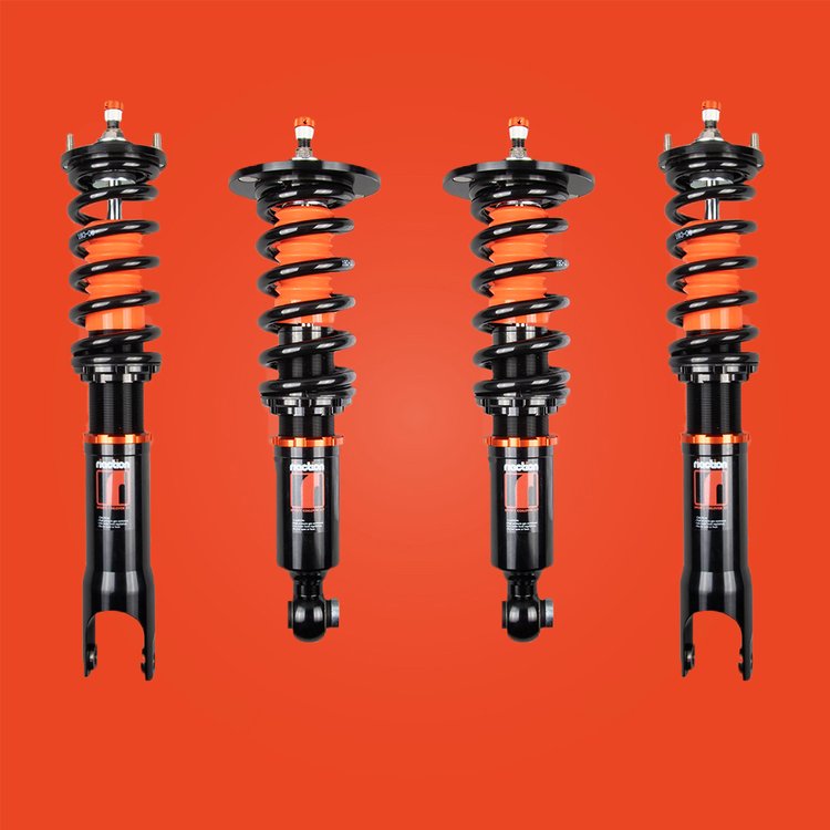 GP-1 DIGRESSIVE NISSAN SKYLINE R34 GT-R (99-02) Coilovers - Riaction Performance Shocks