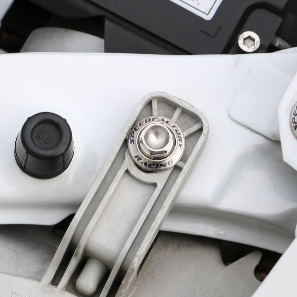 SpeedFactory Racing Titanium Headlight / Hood Hinge Hardware Kit