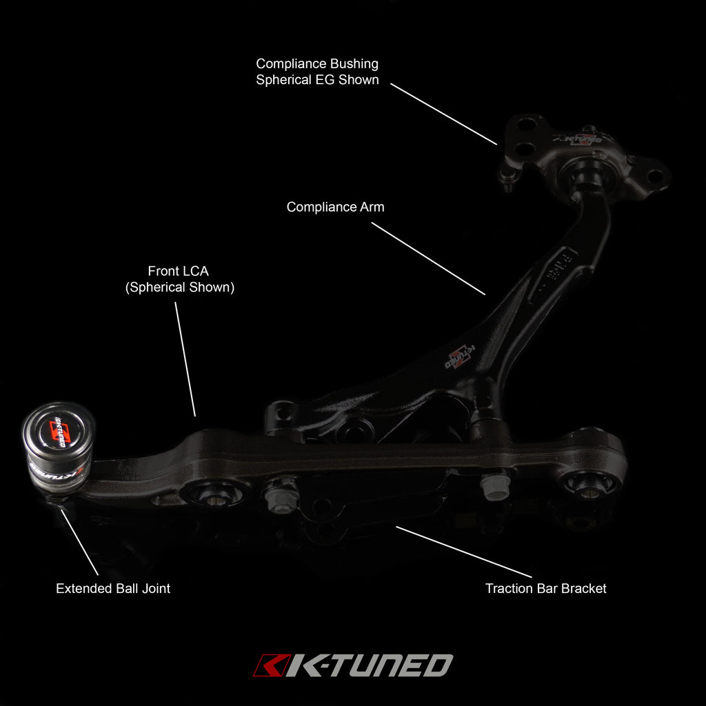 K-Tuned Roll Center / Extended Ball Joints - EG/EK/DC2