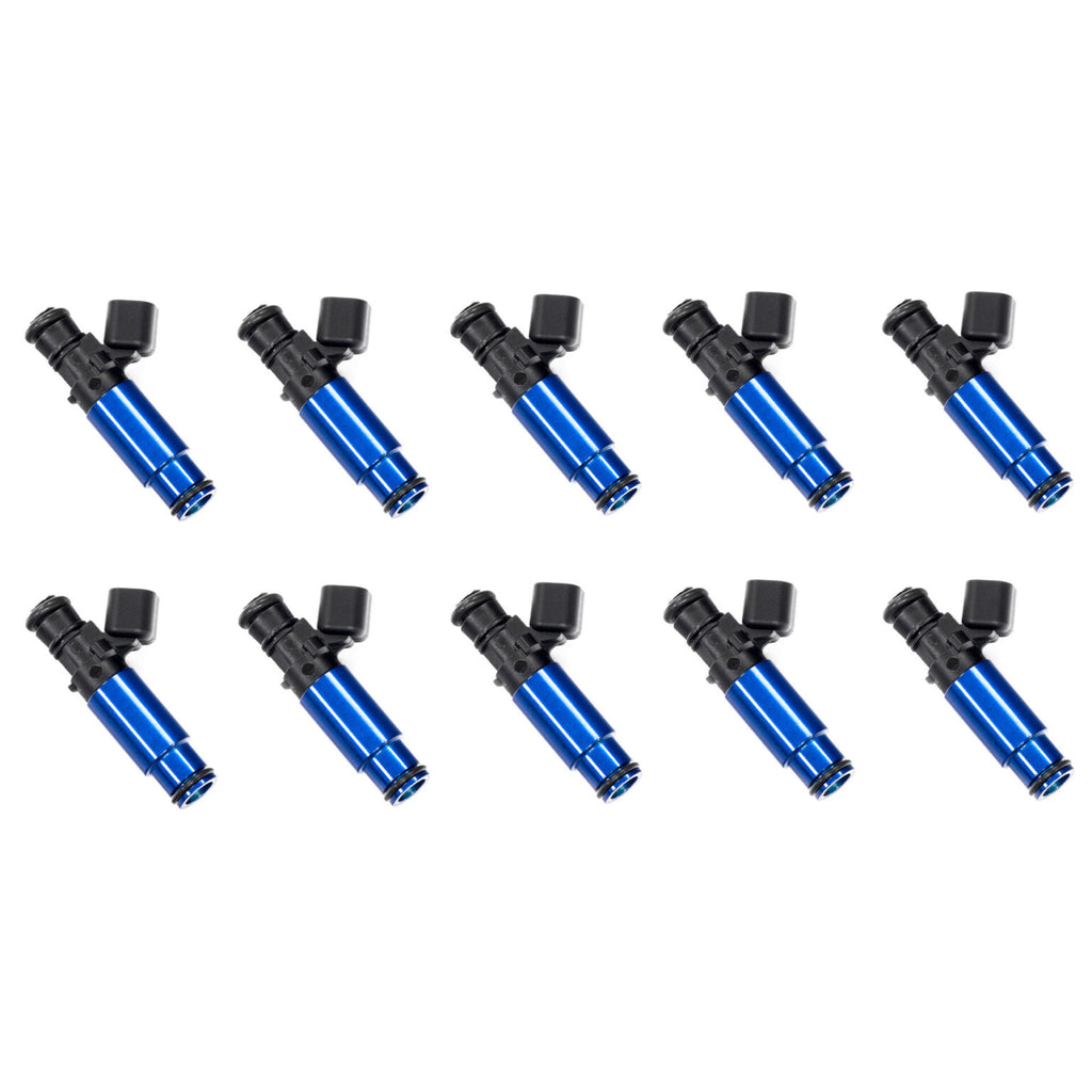 Injector Dynamics Dodge SRT-10 / 8.0L Engines Requires Top Feed Conversion 26mm Blue Bottom Adapters Set of 10