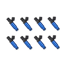 Load image into Gallery viewer, Injector Dynamics ID1300 2011+ 5.0 Coyote Gen V Whipple Supercharger 26mm Blue Bottom Adapters Set of 8