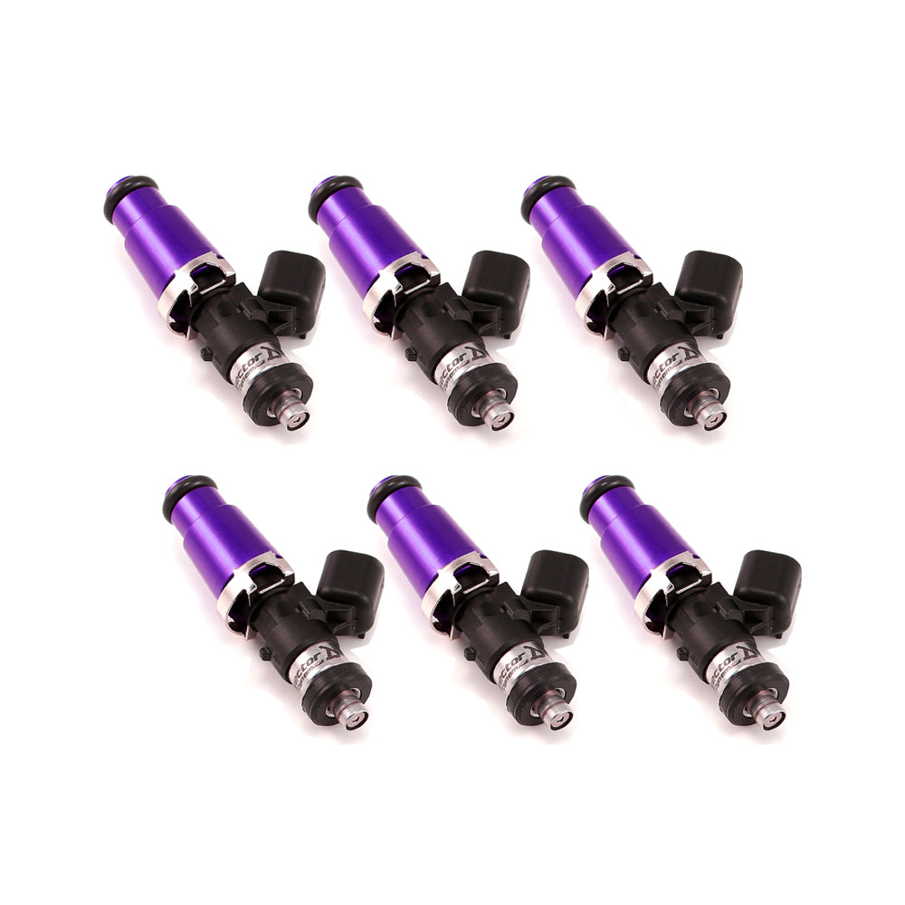 Injector Dynamics ID1300 FJ Cruiser / 4Runner / Tundra / 1GR V6 Applications 14mm Adaptor Top & Denso Lower Set of 6