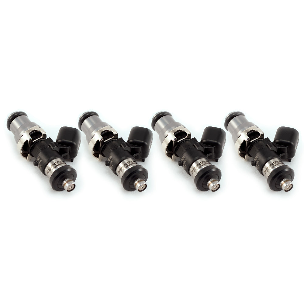 Injector Dynamics ID1750 2012–15 Civic Si 14mm Grey Adapter Top Denso Lower Over the O-Ring Retainer Set of 4