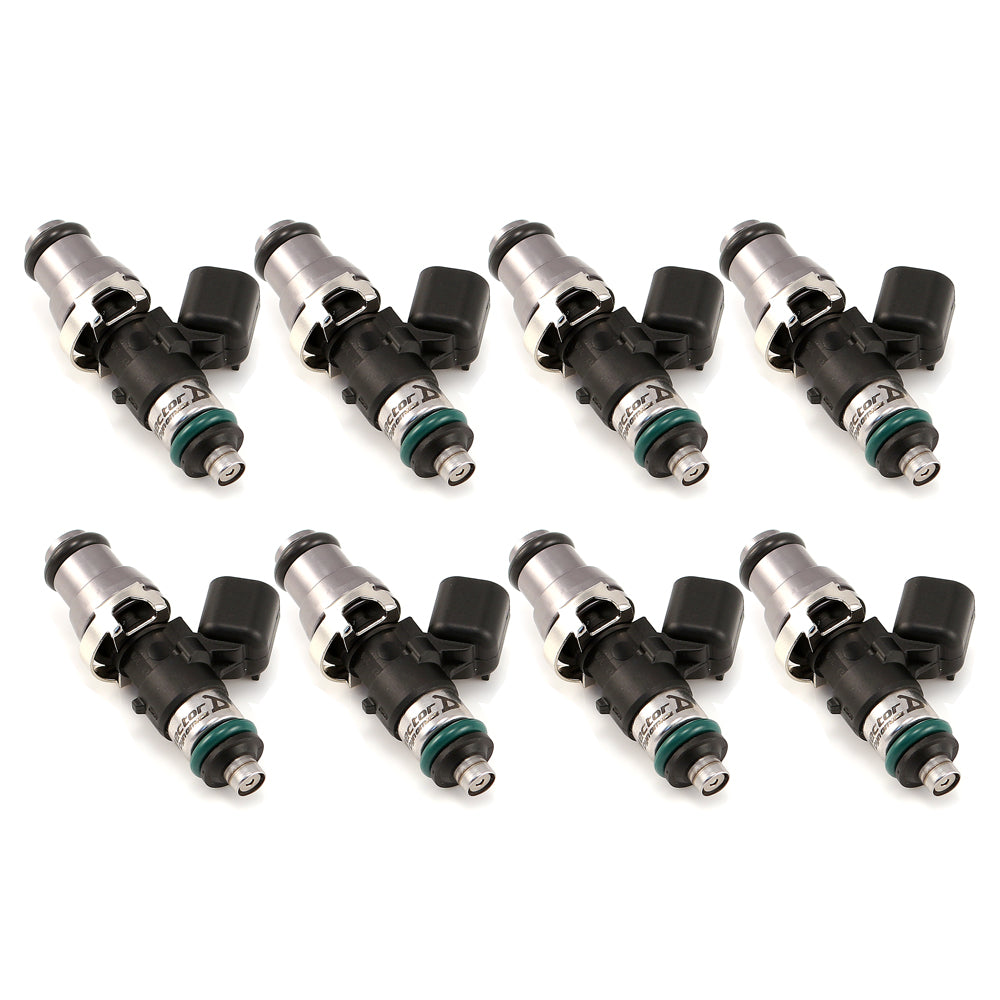 Injector Dynamics ID1750 2004-2015 Titan VK56DE 14mm Grey Set of 8
