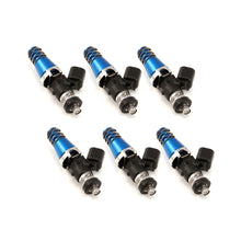 Load image into Gallery viewer, Injector Dynamics ID1750 1990-1996 300ZX TT Top Feed 11mm Blue Set of 6