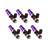 Injector Dynamics ID1750 R32 R33 R34 / RB26 14mm Purple Adaptor Tops Denso Lower Set of 6