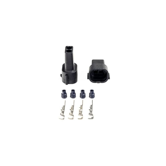 4x Denso 2-Pin Male Injector Connector Kit