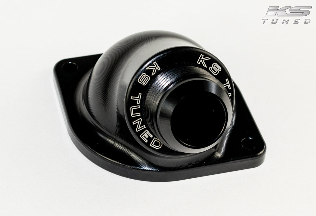KS Tuned H22/F20B/H23 VTEC Billet Rear Water Neck -16AN