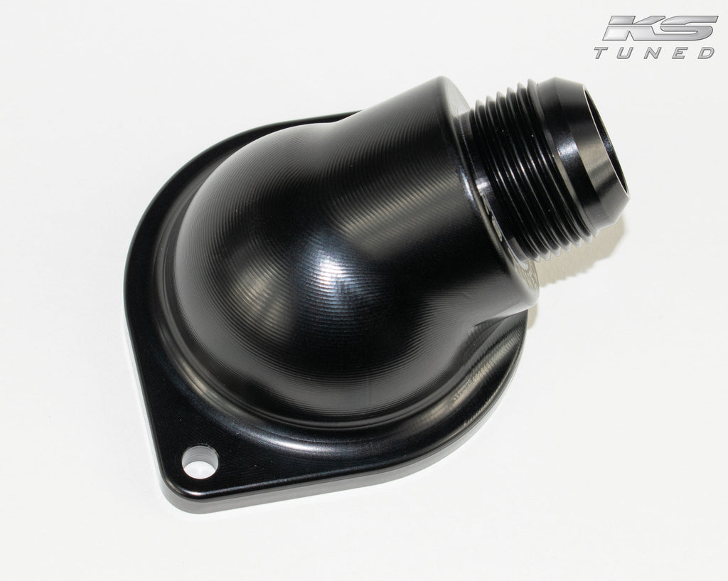 KS Tuned H22/F20B/H23 VTEC Billet Rear Water Neck -16AN - Image 5