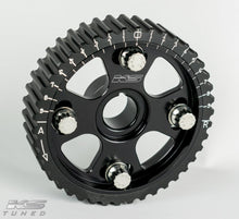 Load image into Gallery viewer, KS Tuned H22/F20B/H23 VTEC Cam Gears, Signature Black Anodized Finish - Image 2