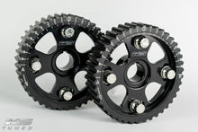 Load image into Gallery viewer, KS Tuned H22/F20B/H23 VTEC Cam Gears, Signature Black Anodized Finish - Image 3