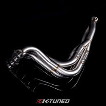 Load image into Gallery viewer, K-Tuned BIG Tube K-Swap Header Polished 304 Stainless Steel