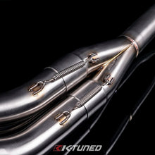Load image into Gallery viewer, K-Tuned BIG Tube K-Swap Header Polished 304 Stainless Steel