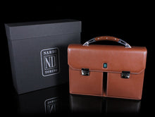 Load image into Gallery viewer, Nardi Leather Briefcase