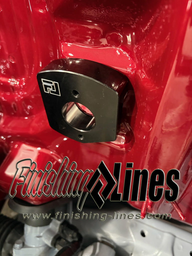 Finishing Lines RHD Honda/Acura Clutch Master Cylinder Adapter - BLACK EDITION