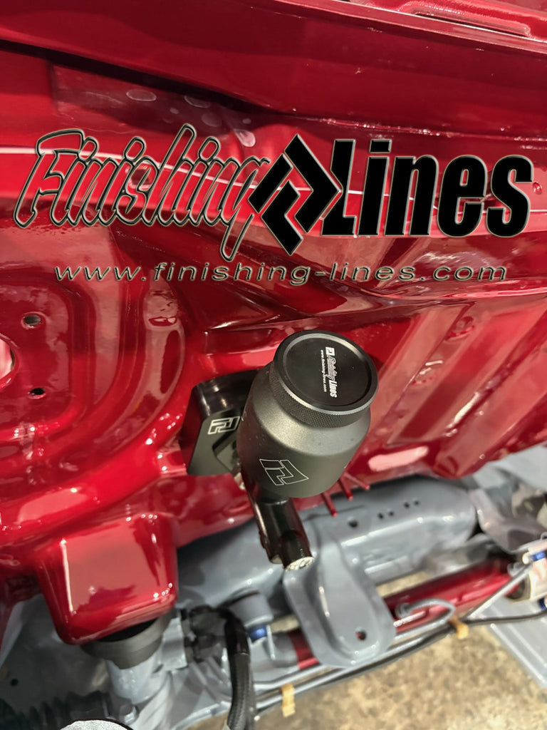 Finishing Lines RHD Honda/Acura Clutch Master Cylinder Adapter - BLACK EDITION