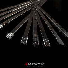 Load image into Gallery viewer, K-Tuned Stainless Steel Zip Ties (10 Pack)