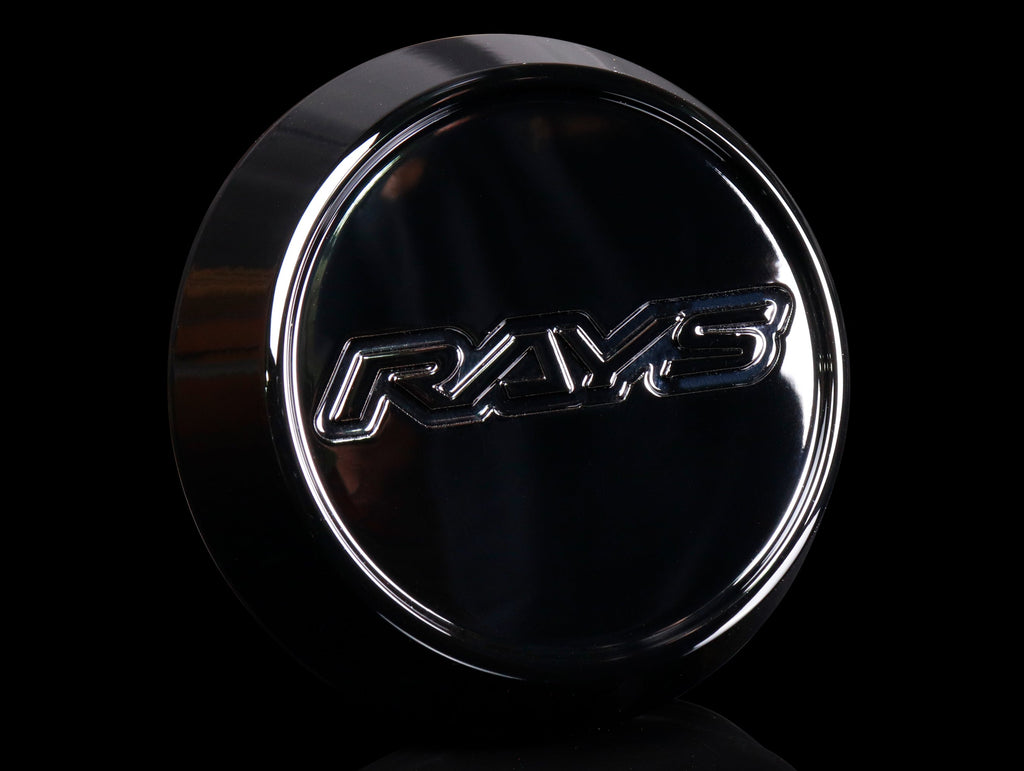 Rays High Type Center Cap - Gloss Black