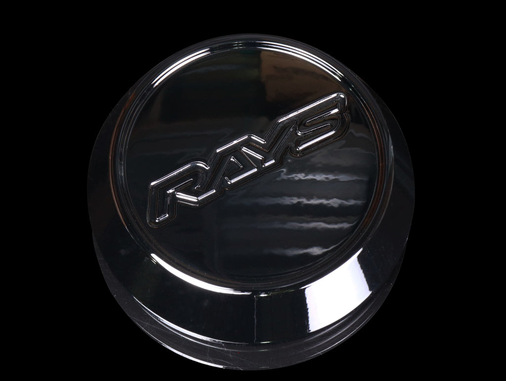Rays High Type Center Cap - Gloss Black