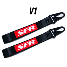 Load image into Gallery viewer, SpeedFactory Racing &quot;Strap&quot; Keychains (Red)