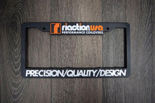Load image into Gallery viewer, RIACTION USA LICENSE PLATE FRAME Coilovers - Riaction Performance Shocks