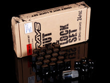Load image into Gallery viewer, RAYS 19 Hex L31 Lugnut And Lock Set 6H - Black