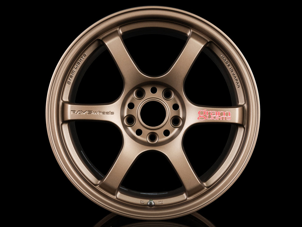Rays Gram Lights 57DR Wheels - Bronze 2 17x9 / 5x114 / +38