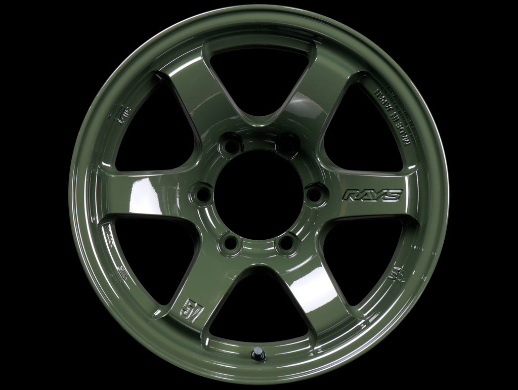 Rays Gram Lights 57DR-X Wheels - Jungle Green 16x8.5 / 6x139.7 / -10