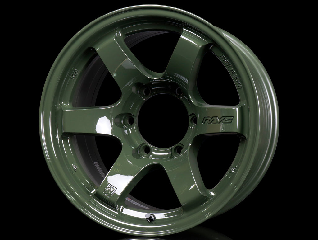 Rays Gram Lights 57DR-X Wheels - Jungle Green 16x8.5 / 6x139.7 / -10