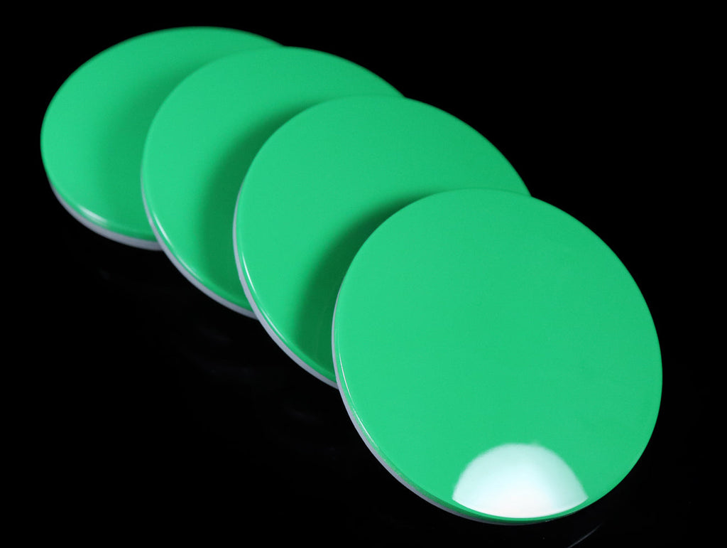 Rays A-Flat Type Center Cap - GT Green