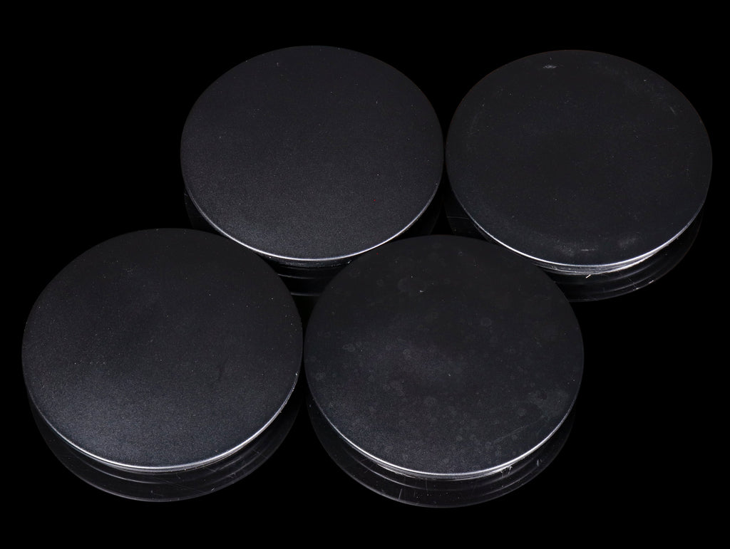 Rays A-Flat O-Ring Type Center Cap Set (4PCS) - Matte Flat Black (Used)