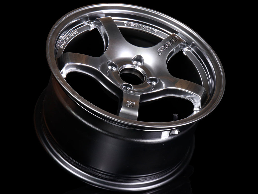Rays Gram Lights 57CR Wheels - Grace Silver 15x8 / 4x100 / +35