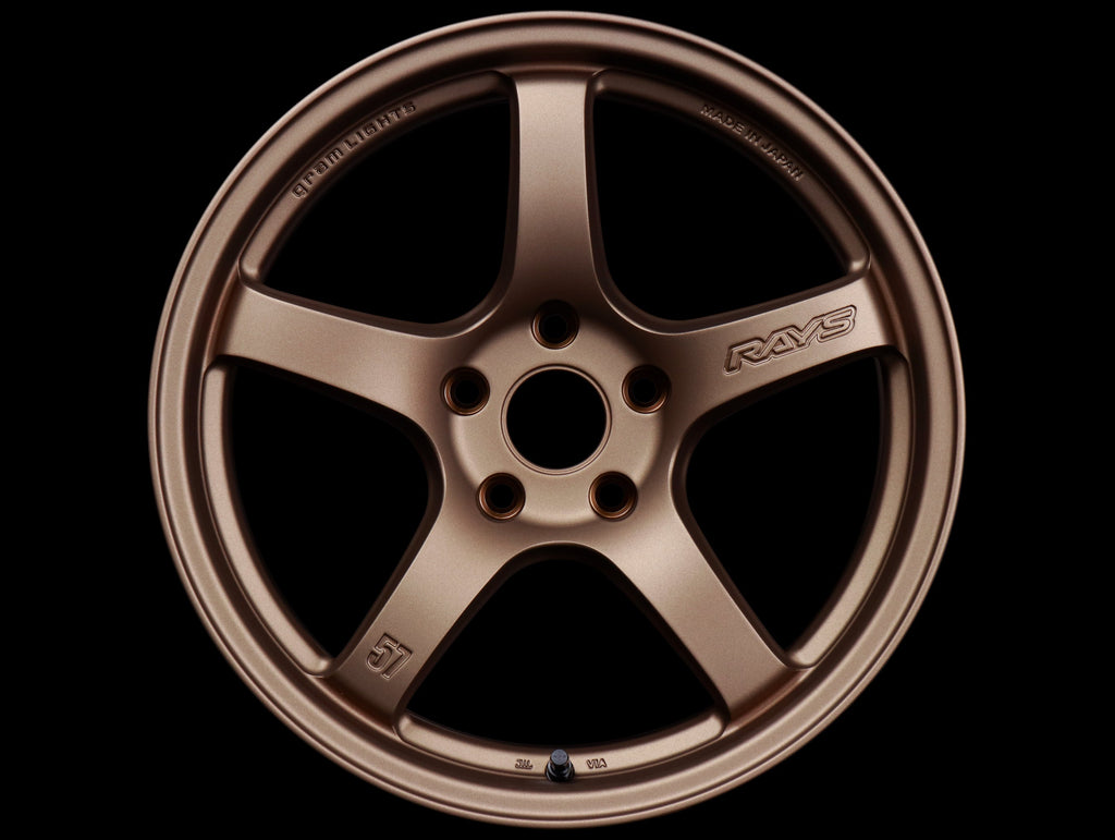 Rays Gram Lights 57CR Wheels - Bronze 2 - 17x9.0 / 5x114