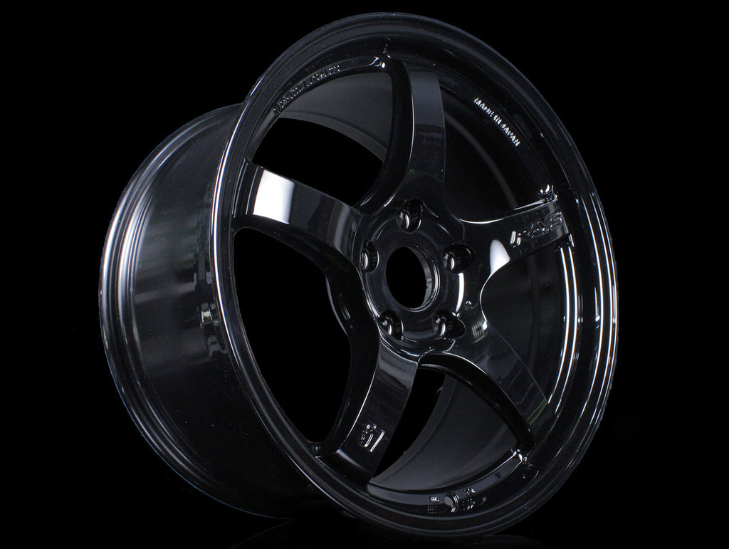 Rays Gram Lights 57CR Wheels - Gloss Black 18x9.5 / 5x120 / +38