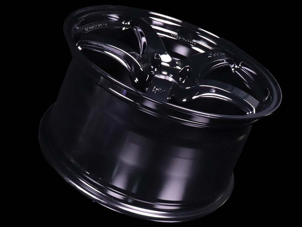 Rays Gram Lights 57CR Wheels - Gloss Black 17x9.0 / 5x114 / +38