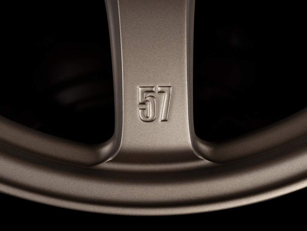 Rays Gram Lights 57CR Wheels - Bronze 18x9.5 / 5X114 / +38