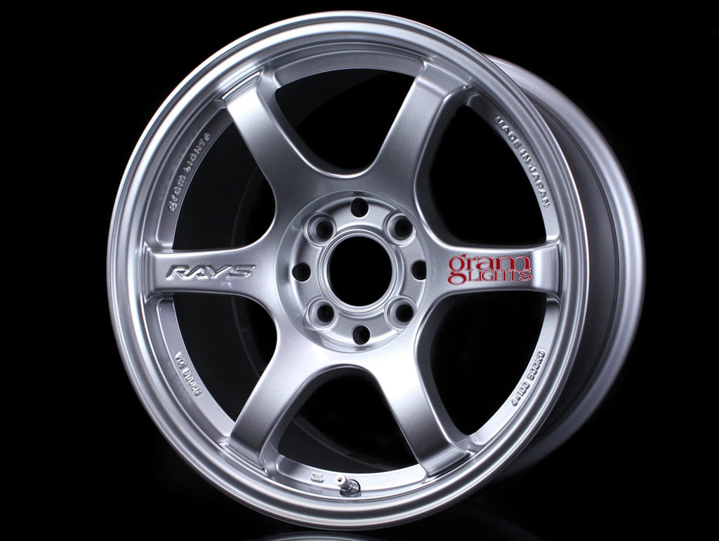 Rays Gram Lights 57DR Wheels - Sunlight Silver 15x8 / 4x100 / +35