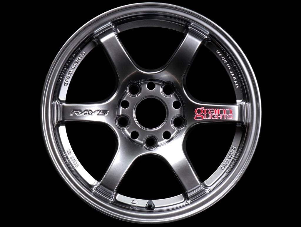 Rays Gram Lights 57DR Wheels - Grace Silver 15x8 / 5x114 / +35