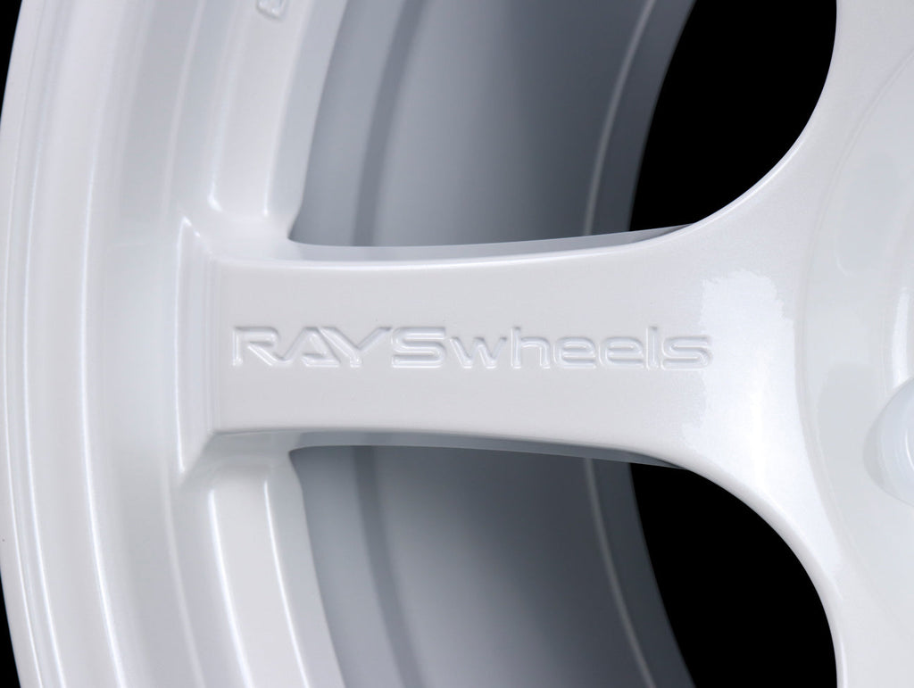 Rays Gram Lights 57DR Wheels - Ceramic Pearl White 17x9 / 5x114 / +38