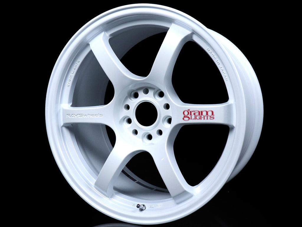 Rays Gram Lights 57DR Wheels - Ceramic Pearl 18x9.5 / 5x114 / +38