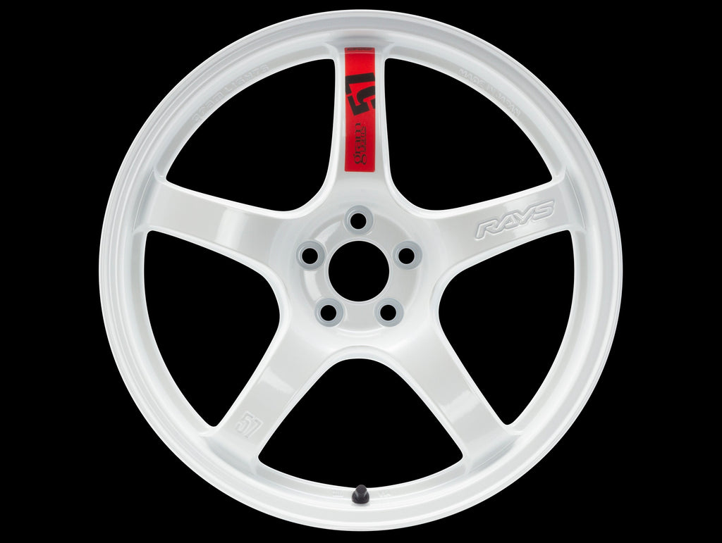 Rays Gram Lights 57DR/CR Spoke Sticker Set (2 Pieces / Red)