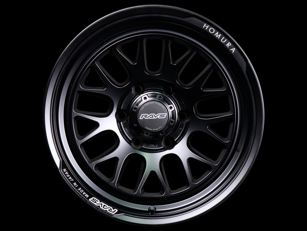 Rays Homura 2x9L-RA Wheels - Semi Gloss Black - 17x8.5 / 6x139