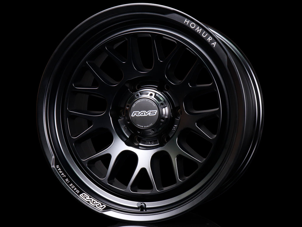 Rays Homura 2x9L-RA Wheels - Semi Gloss Black - 17x8.5 / 6x139