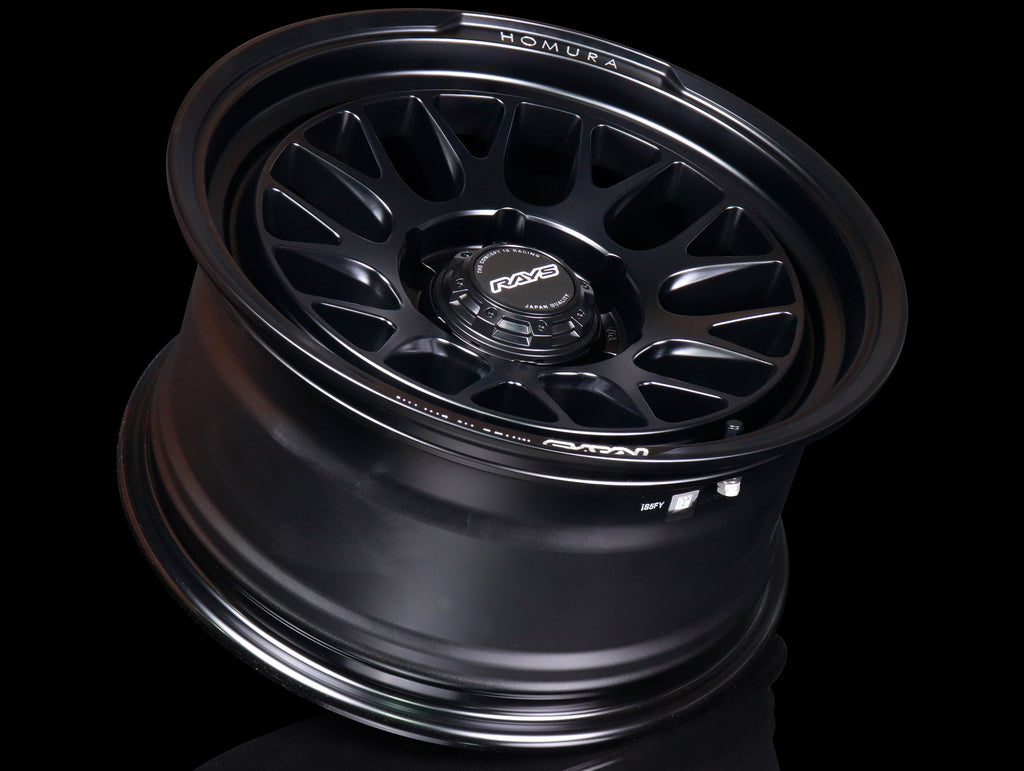 Rays Homura 2x9L-RA Wheels - Semi Gloss Black - 18x7.5 / 6x139 / +38