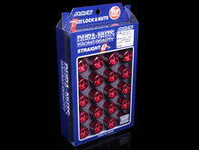 Load image into Gallery viewer, Rays L42 Dura-Nuts Straight Type Lug &amp; Lock Set - M12x1.50 / M12x1.25