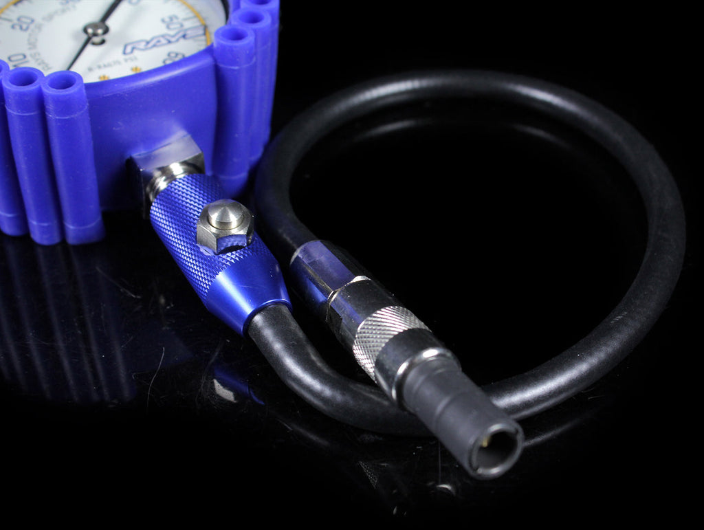 Rays Tire Pressure Air Gauge (75psi) w/ Carrying Case