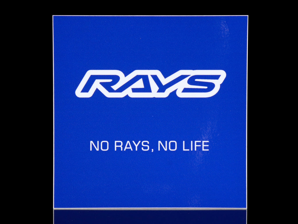 Rays Official Gear Decal - No Rays, No Life