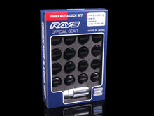 Load image into Gallery viewer, Rays 19 Hex Lug Nut &amp; Lock Set - Black M14x1.50