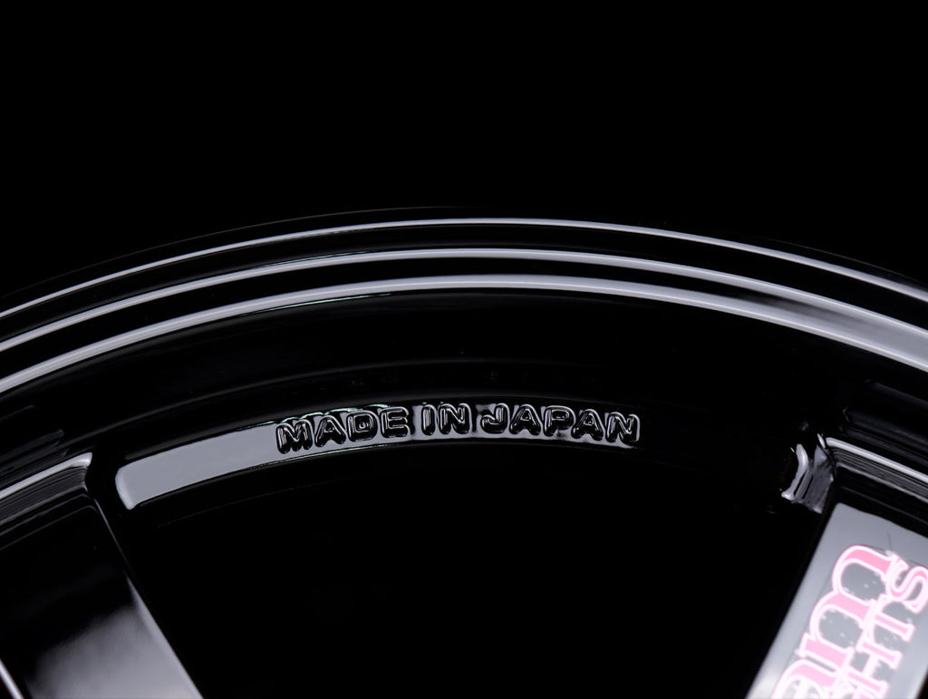 Rays Gram Lights 57DR Wheels - Gloss Black 17x9 / 5x114.3 / +38