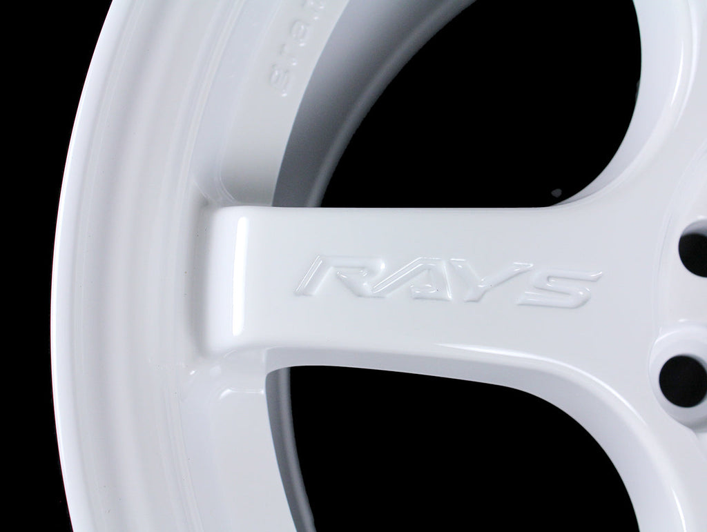 Rays Gram Lights 57DR Wheels - White 15x8 / 4x100